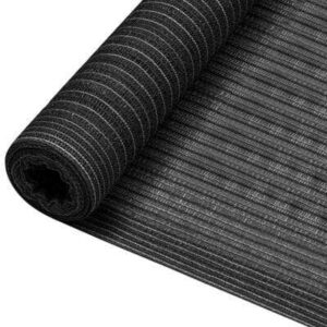 vidaXL Privacy Net Anthracite 1.2×25 m HDPE 195 g/m²