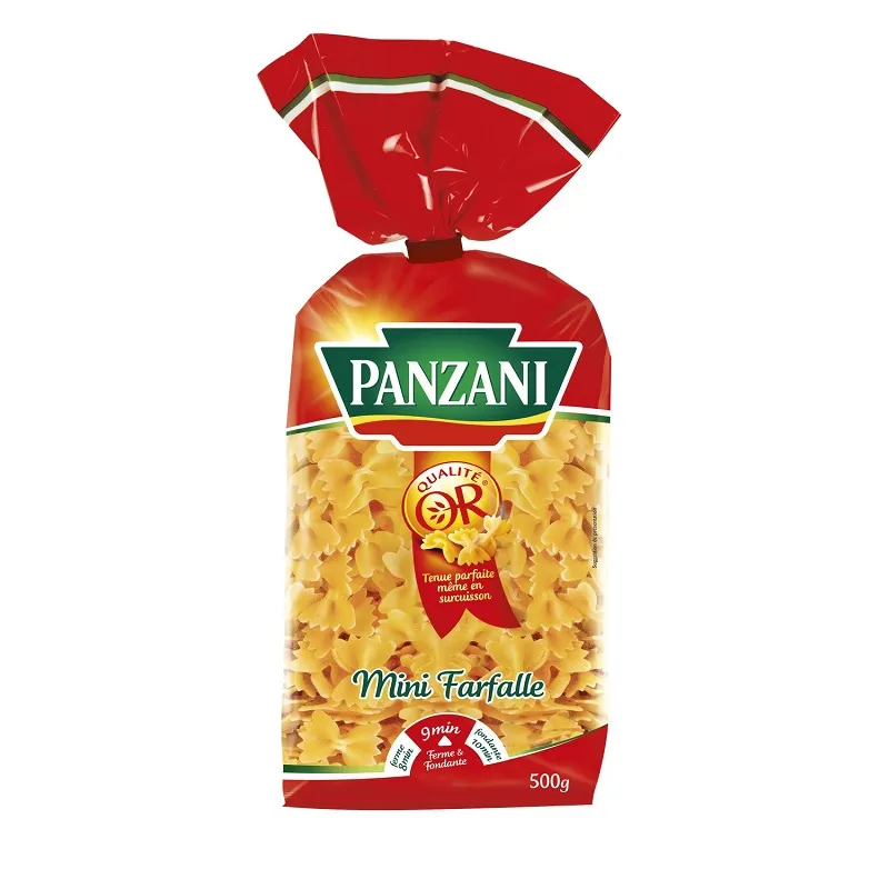 Farfalle Mini PANZANI 5kg – pâtes alimentaires en format professionnel