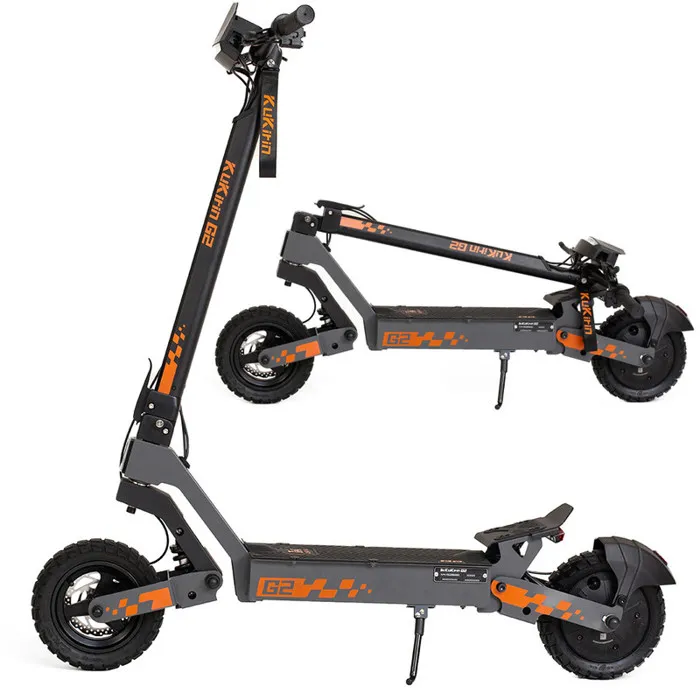 Trottinette électrique KUKIRIN G2 pliable 1200W 48V vue de côté