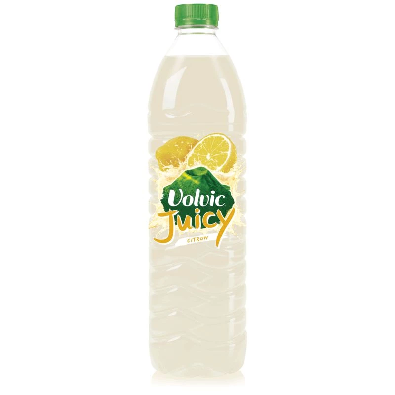Bouteille de boisson Volvic Juicy citron 1