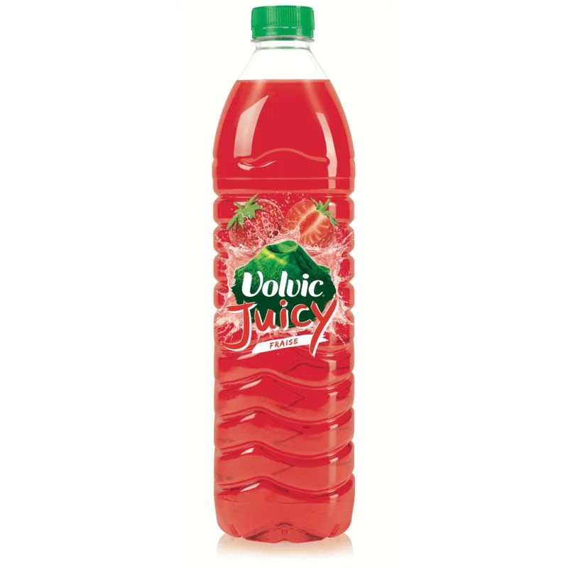 Bouteille de boisson Juicy Fraise Volvic 1