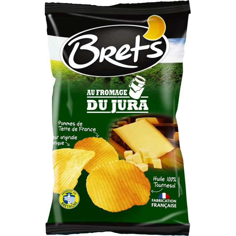 Chips soufflé au fromage – collation croustillante au fromage du Jura