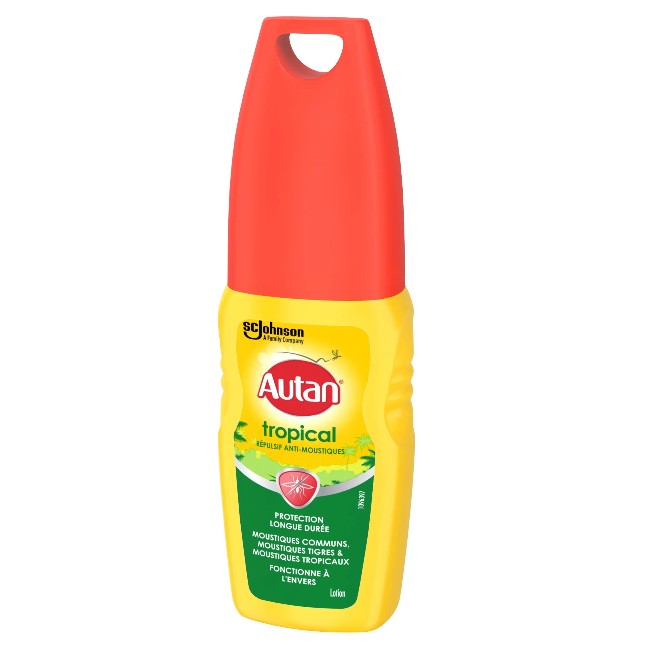 Flacon de 100 ml de répulsif anti-moustiques tropical AUTAN pour une protection efficace