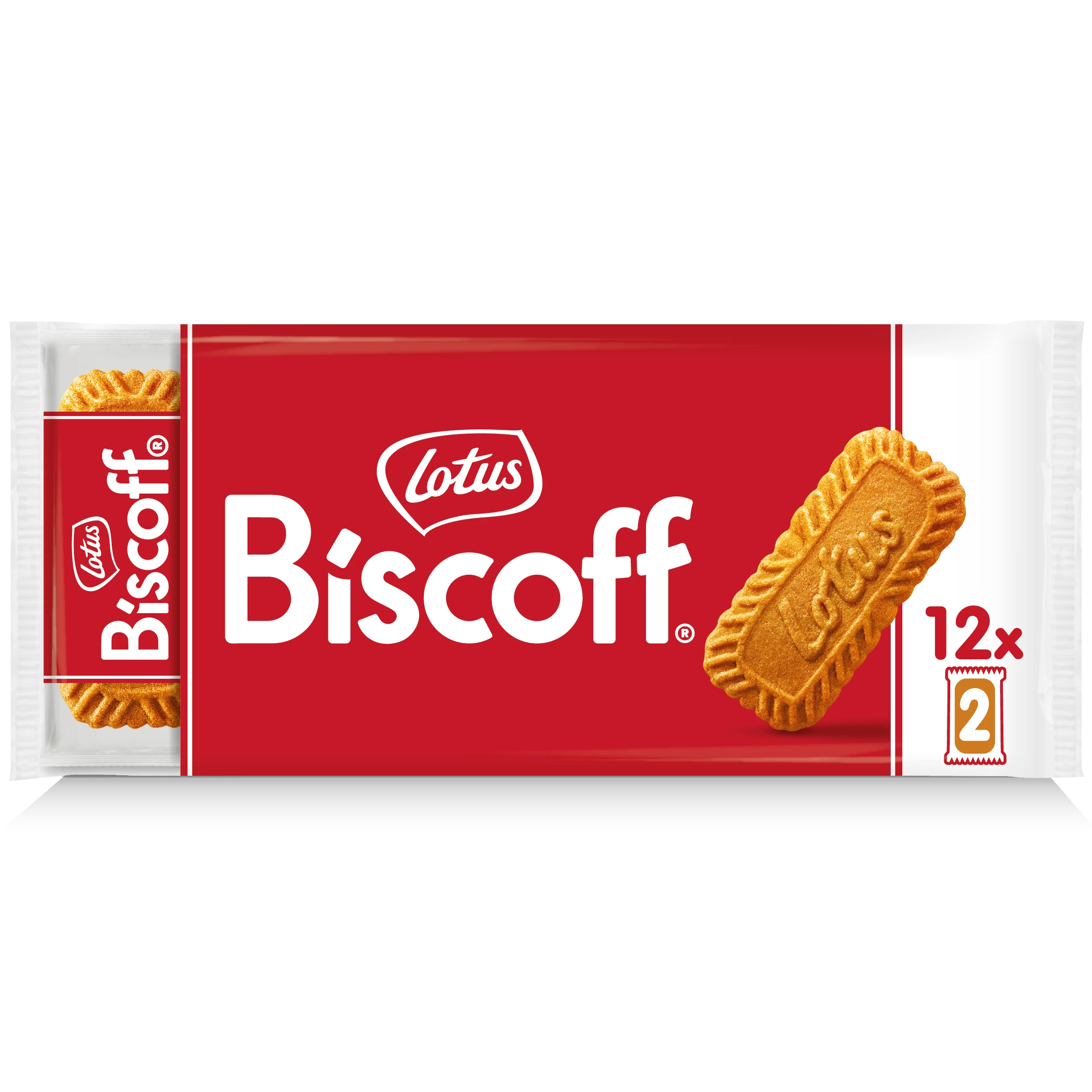 Biscuit Speculoos Biscoff Lotus en format pocket 186g – Lot de 12 sachets