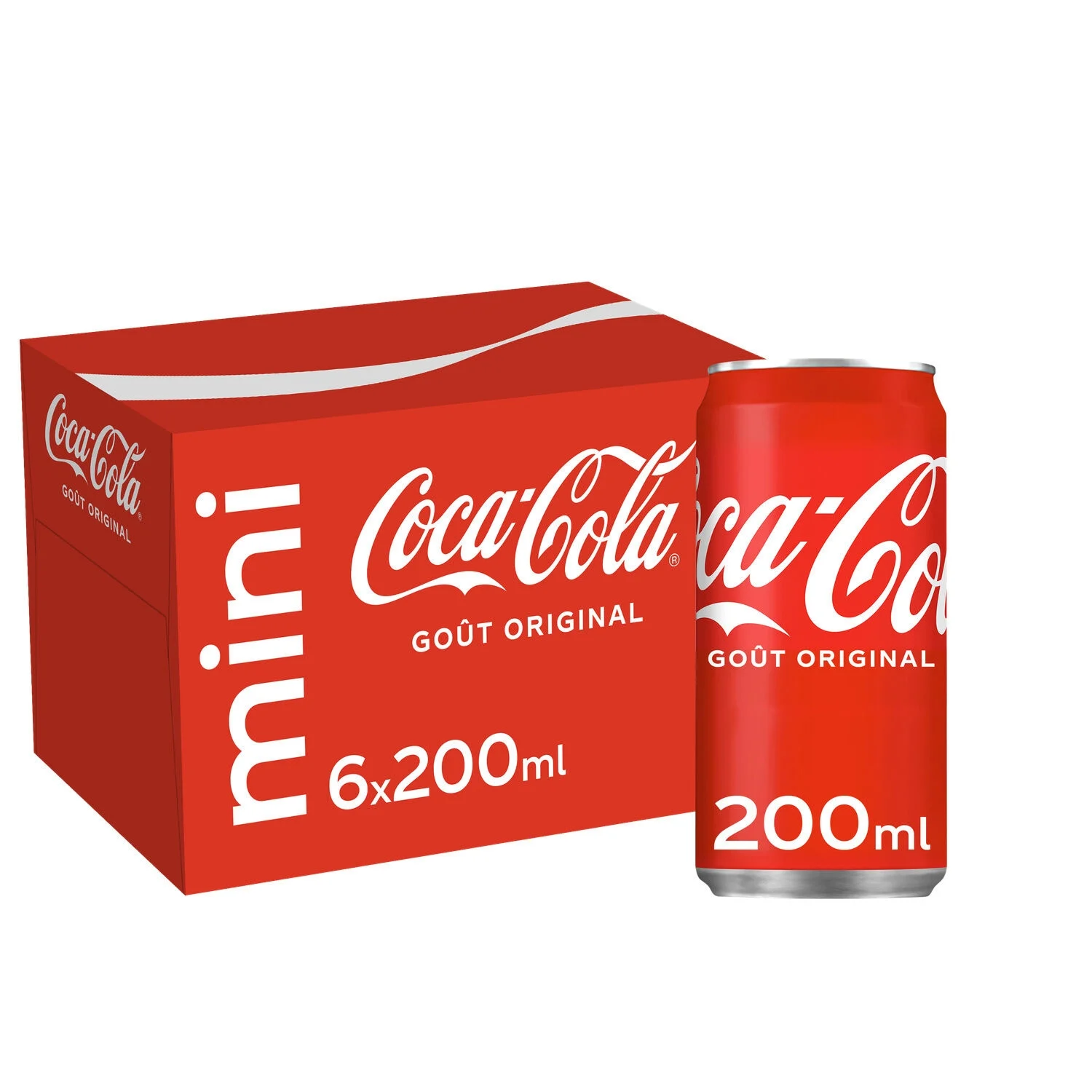 Bouteilles Coca-Cola verre 20cl – Pack de 6