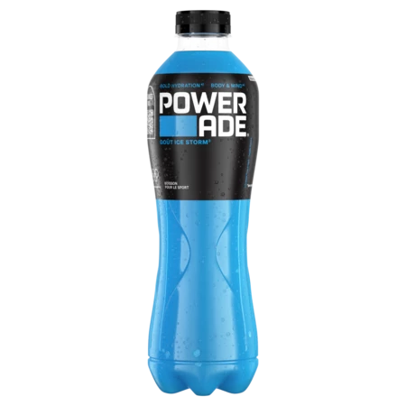 Bouteille de 1L Ice Storm – boisson énergisante POWERADE au goût frais et intense