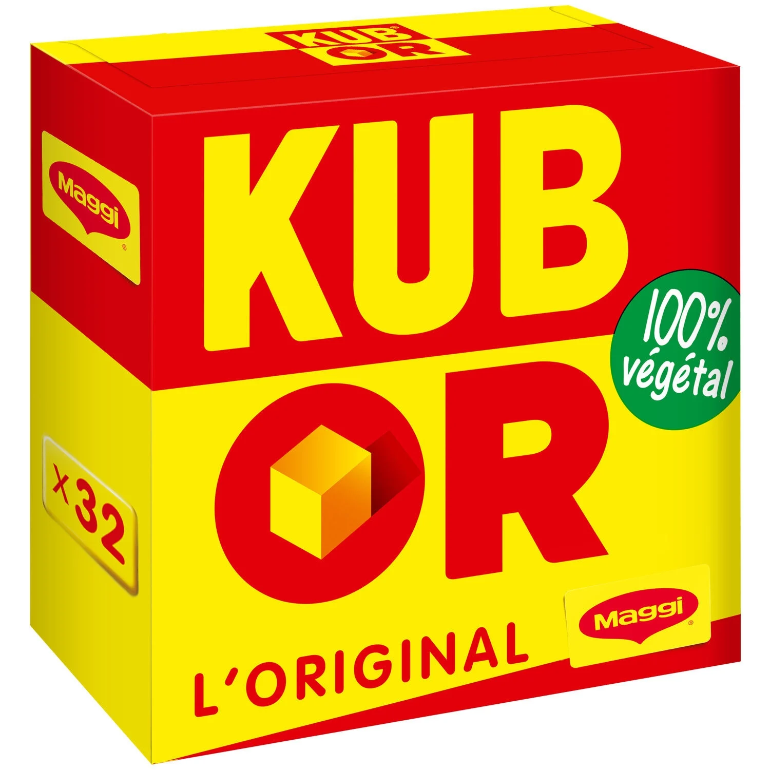 Bouillon en cubes Kub Or Maggi 128g pour rehausser le goût de vos plats