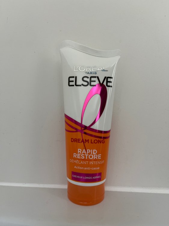 Après-shampooing intensif L'Oréal 180ml – soin réparateur et hydratant pour cheveux abîmés