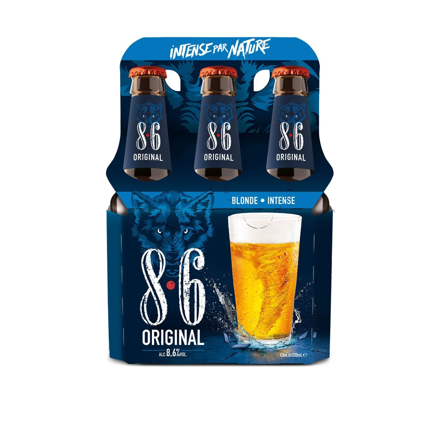 Pack de 6 bouteilles de Bière Original IPA 8.6