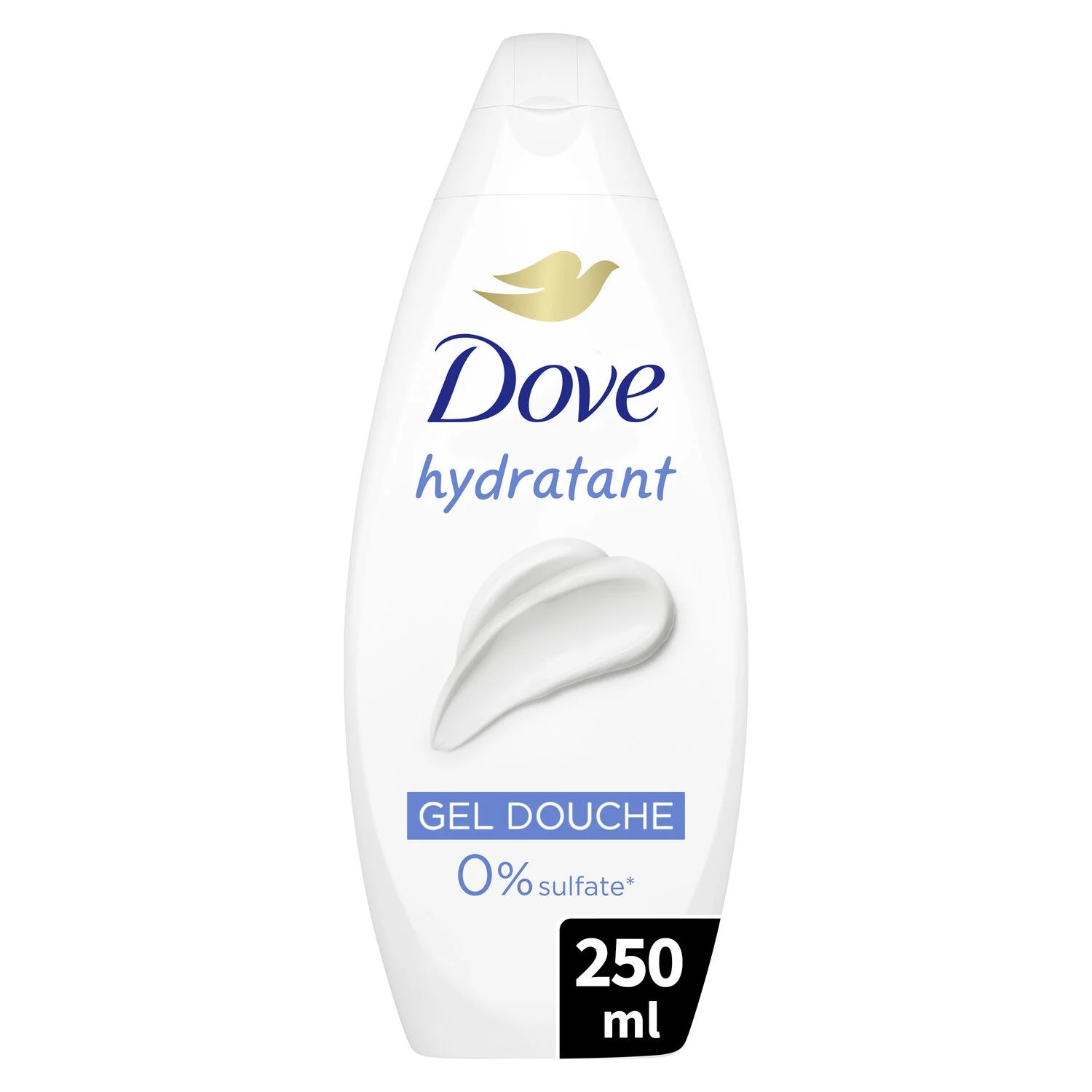 Gel douche hydratant Dove 250ml – soin nourrissant pour une peau douce