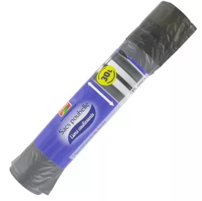 BELLE FRANCE – Sacs Poubelle Haute Avec Liens 10×30L