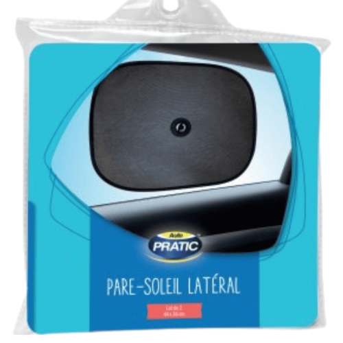 AUTO PRATIC PARE SOLEIL X2 45 X31CM NOIR EMECTROST