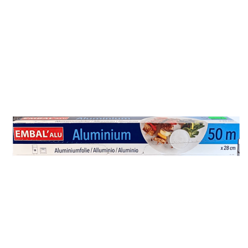 🧾 Papier Aluminium 50M – EMBAL’ALU (ALBAL)