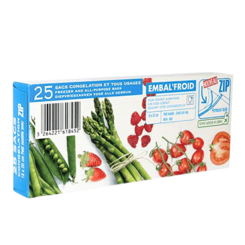 ❄️ Sac de Congélation 22×35 cm (25 sacs) – EMBAL’FROID
