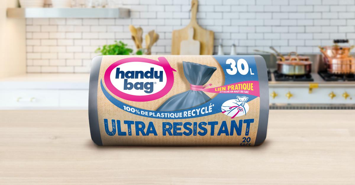 Sac poubelle 50L ultra résistant Handy Bag