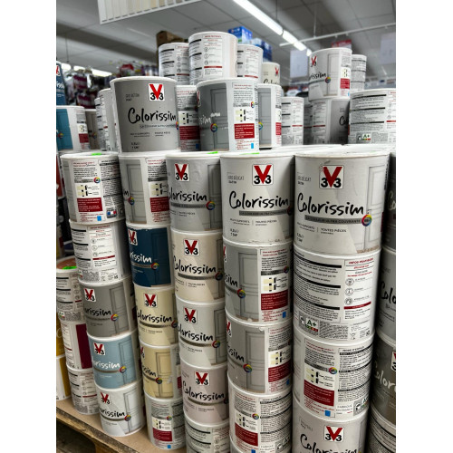 🎨 V33 – Peinture Colorissim Satin Curcuma 0,5L